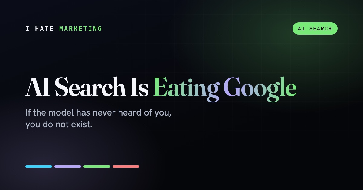 AI Search Is Eating Google: What It Means When ChatGPT, Perplexity, and Gemini Decide Whether Your Company Exists